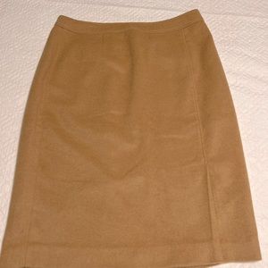 Canvas By Lands’ End Pencil Tan Skirt
